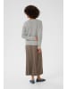 CULTURE Strickpullover CUasima Classic fit in Mid Grey Melange