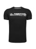 La Martina T-Shirt XMR313 XT in schwarz