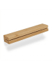 relaxdays Schlüsselbrett in Natur - (B)29,5 x (H)4 x (T)6 cm