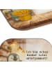 Mr. & Mrs. Panda Bierdeckel Pinguin Pommes Eimer Design mit Spruch in Weiß
