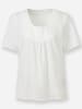 WITT WEIDEN Kurzarmbluse in ecru