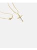 Diamant L'éternel Halskette aus 585 Gelbgold