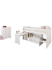 58 aufm Kessel Kinderzimmer Set Parisot Reverse 2-tlg. Holzdekor Weiß