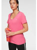 H.I.S. T-Shirt in schwarz, pink, rauchblau