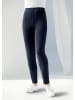 GOLDNER Kurzgröße:  Bequeme Leggings mit flexiblem Sitz in marine