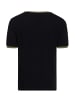 King Kerosin King Kerosin Contrast T-Shirt Airforce 42 in schwarz