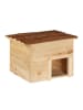 relaxdays Igelhaus in Natur - (B)32x (H)22,5 x (T)27 cm
