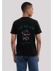 F4NT4STIC T-Shirt Knut und Jan Scribble Logo in schwarz