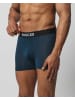 SNOCKS Boxershorts aus Modal 3 Stück in Mix (Schwarz/Grau/Blau)