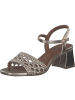 Marco Tozzi Plateau-Sandaletten in Gold