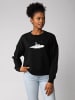 wat? Apparel Sweatshirt Fly me to the moon in Schwarz