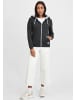 Oxmo Kapuzensweatjacke OXBinja in Grau
