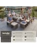 tectake Rattan Lounge Bilbao mit Schutzhülle und Polstern