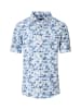 CASAMODA Freizeithemd Kurzarm in Blau