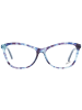 Web Frauen Optische Fassungen Schmetterling Blau