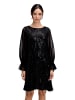 Vera Mont Cocktailkleid im Glitzer-Look in Schwarz