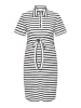 ONLY Polohemdkleid in Bright White