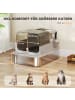 Pawhut Katzentoilette 70L x 50B x 46,5H cm