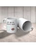 Mr. & Mrs. Panda Kaffeetasse Milch Keks mit Spruch in Weiß