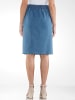 Sieh an! Jeans-Rock in blue-bleached