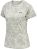 Newline T-Shirt S/S Women Running T-Shirt S/S in OYSTER MUSHROOM AOP