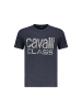 cavalli CLASS Blau Baumwolle Herren T-Shirt