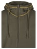 Urban Classics Sweat & Fleece - Hoodies Zipthrough in olive/yellow
