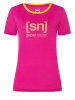 super.natural Merino T-Shirt in fuchsia