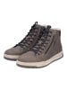 rieker Stiefelette in Braun/Schwarz