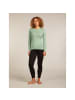icebreaker Longsleeve Oasis Langarm in Hellgrün221