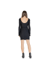 JACQUELINE de YONG Schwarz Polyester Kurzes Kleid