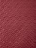 Heine Tagesdecke in bordeaux-beige