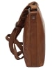 SPIKES & SPARROW Umhängetasche echt Leder in cognac