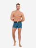 HOM Retro Boxer Voyages Boxer Briefs in blue print