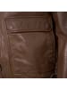 JILANI Lederjacke Kalbleder antik in Braun