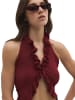 NO MATTER WHAT Blouse in Bordeaux