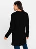 Heine Longstrickjacke in schwarz