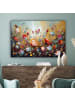 MuchoWow Leinwand bilder Blumenmeer (BxH)