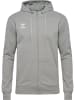 Hummel Reißverschluss Kapuzenpullover Hmlgo Herren in GREY MELANGE