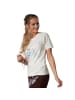 tectake T-Shirt mit stimmungsvollem Aufdruck, weiß