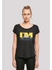 F4NT4STIC T-Shirt Spongebob Schwammkopf I'M READY - Ich bin bereit! in schwarz