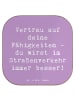 Mr. & Mrs. Panda Glas-Untersetzer Spruch Erste Erfahrungen im St... in Lavendeltraum