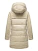 Navahoo Steppjacke Samtkätzchen in Light Grey