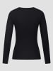 Erlich Textil  Erlich Textil enges Langarmshirt LIGHT TOUCH LONGSLEEVE in schwarz