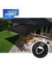 Gartenia sunprotect Professional Sonnensegel, 5 x 5 m, Quadrat, schwarz in Schwarz