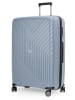 Hauptstadtkoffer TXL - Großer Koffer leichter Reisekoffer 4 Rollen TSA 76cm 119L in Iceblue