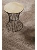 Homie Living Hochflorteppich Flavio in sand beige