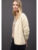 Street One Kuscheliger V-Neck Cardigan in Beige