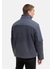 STONE HARBOUR Plüschjacke Riveen XX in Blue Grey
