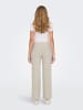 ONLY Hose Wide Leg elastische Taille Regular Fit in Beige